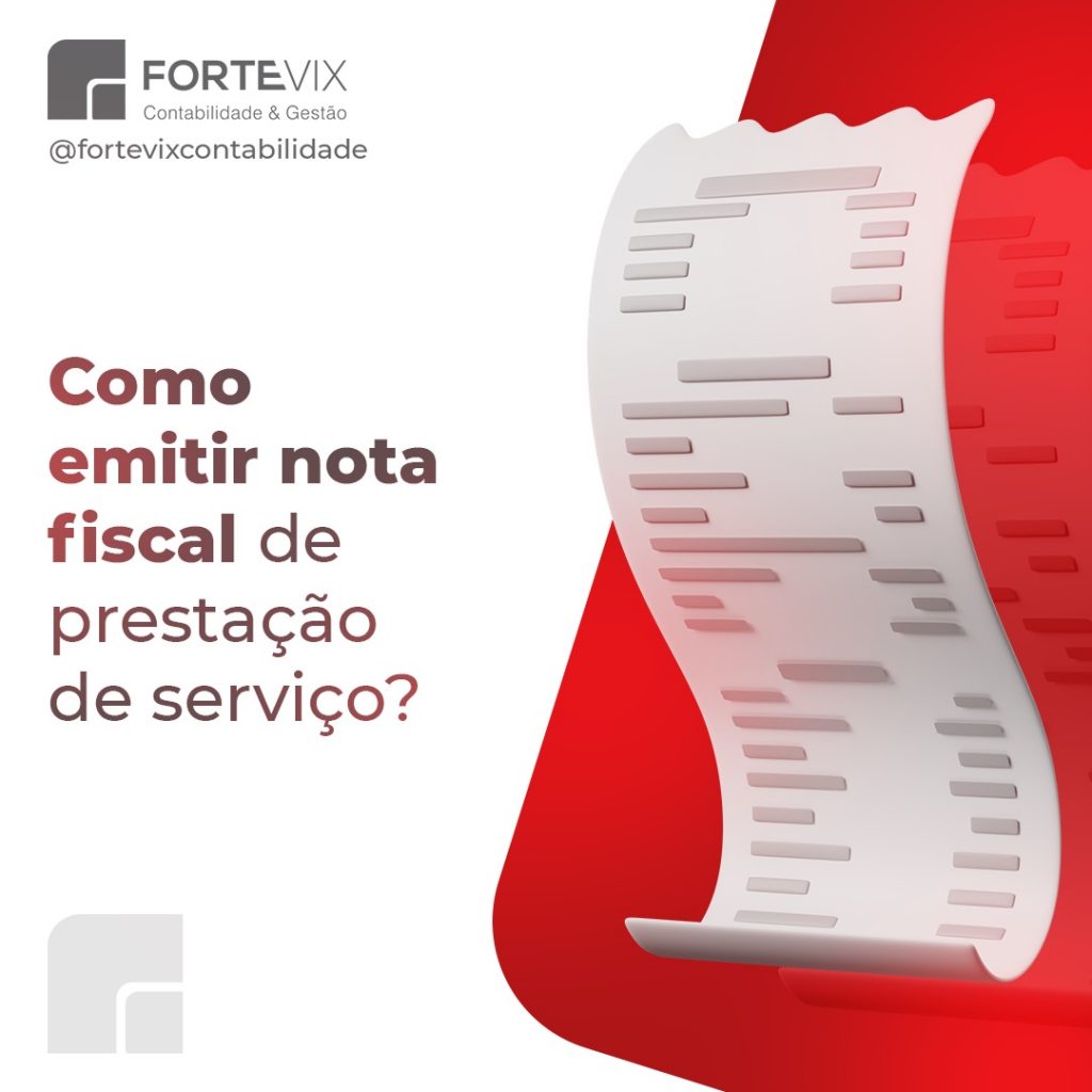 Como emitir nota fiscal de prestação de serviços?